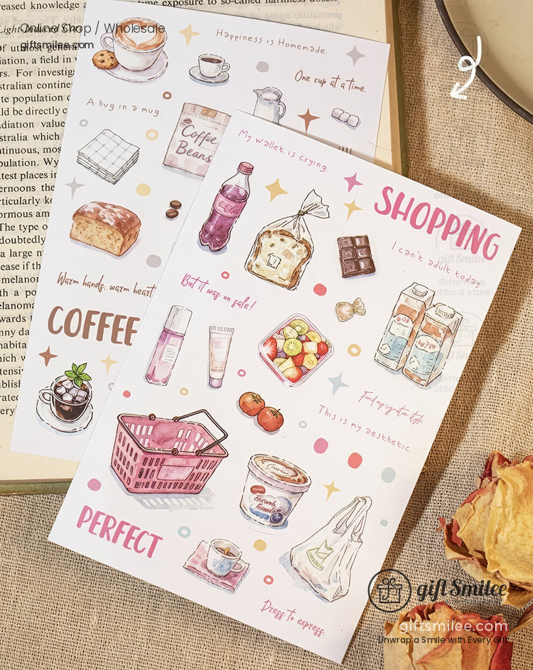 Writable Pet Water‑Resistant Decorative Sticker Set | KS-SA-4324