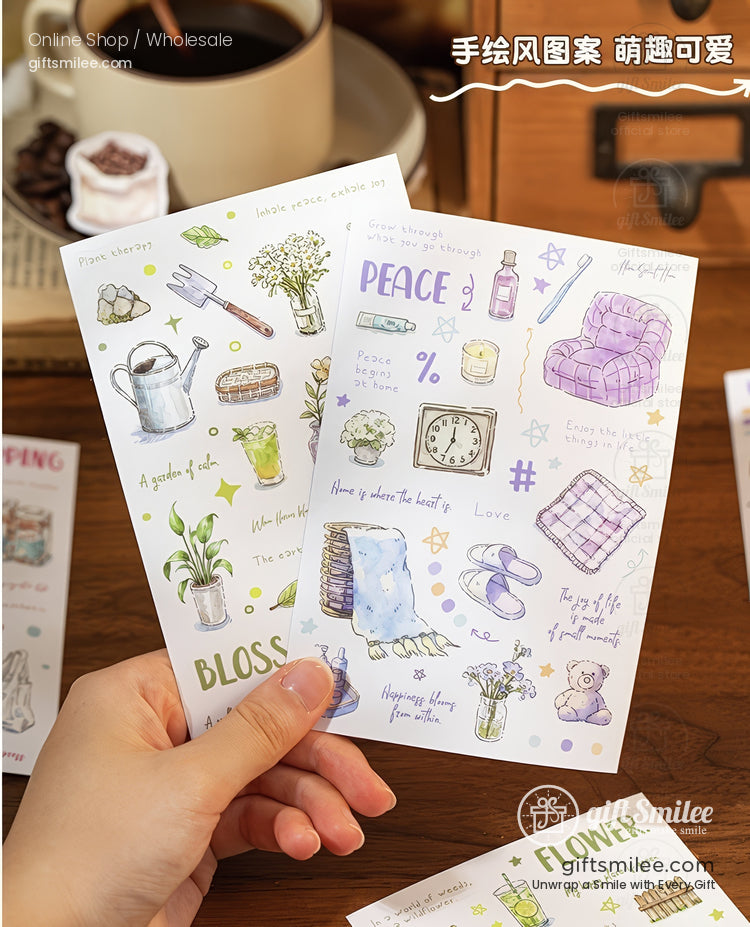 Writable Pet Water‑Resistant Decorative Sticker Set | KS-SA-4324