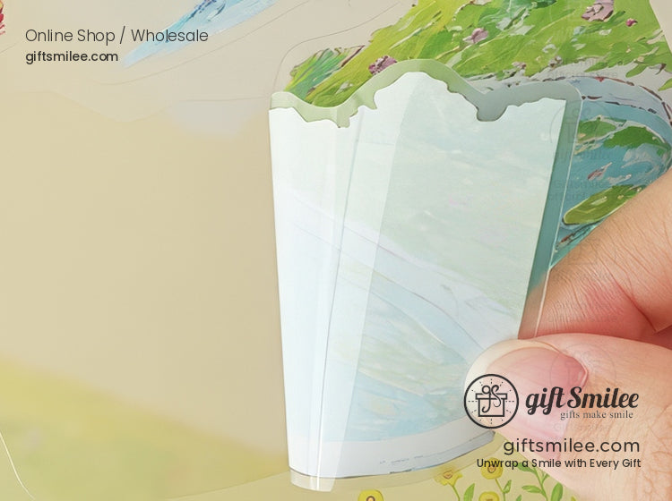 Matte Pet Overlay Die‑Cut Layerable Scenes 3D Scene Stickers | KS-SA-4330