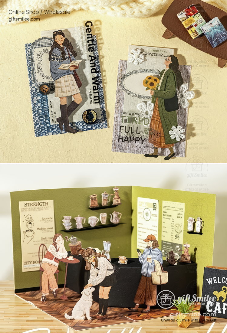 Die-Cut Borderless Embroidery-Texture Sticker Pack | KS-SA-4381