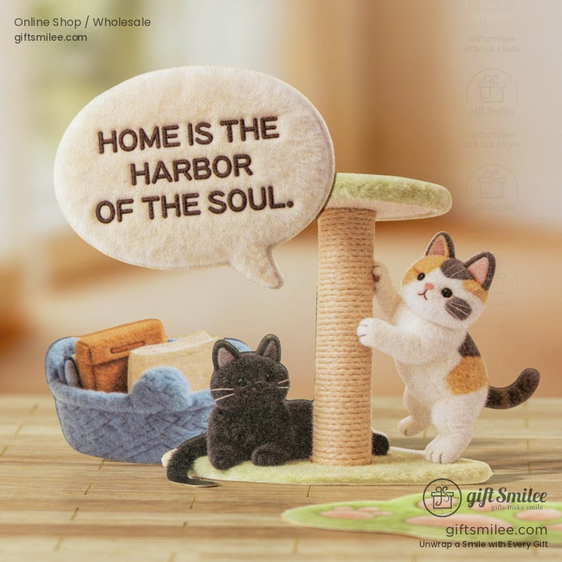 3D Flocked Puffy Hard Cardstock Die-Cut Decorative Sticker Pack | KS-SA-4382