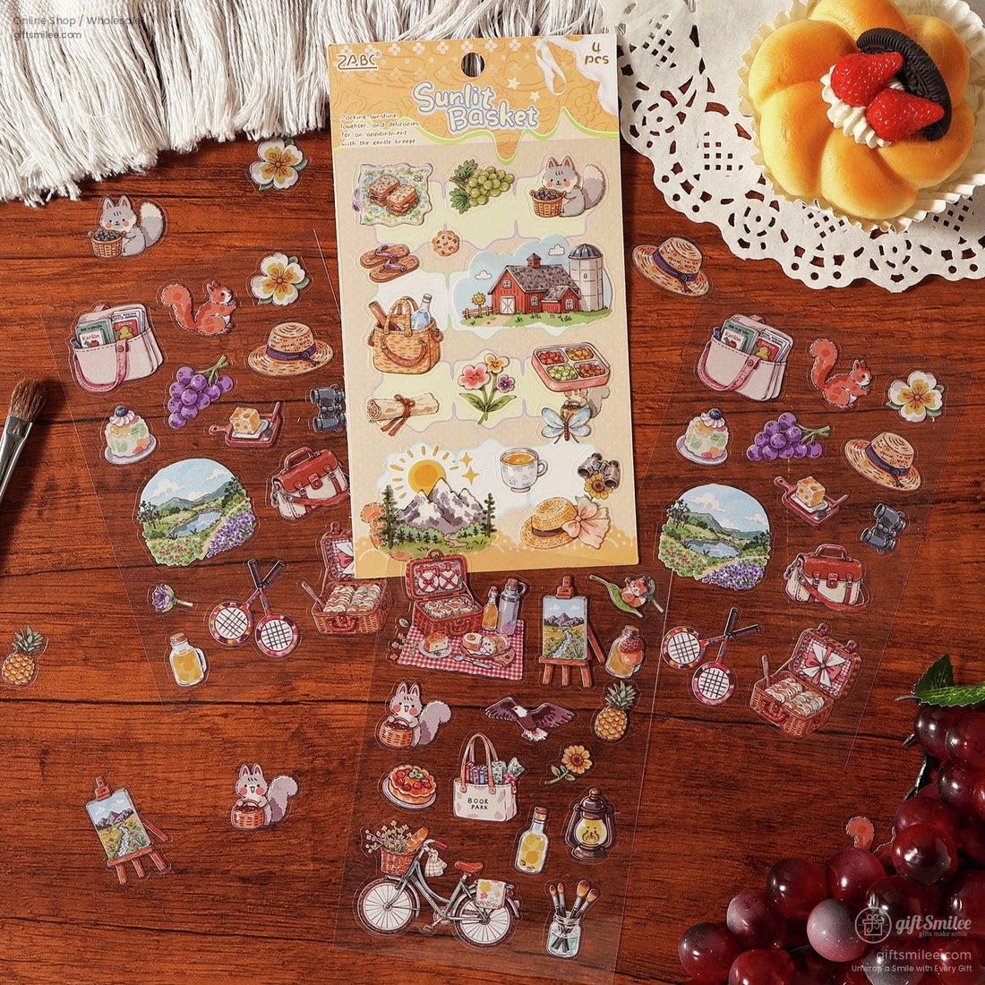 Die‑Cut 6-Themes Decorative Stickers | KS-SA-4384