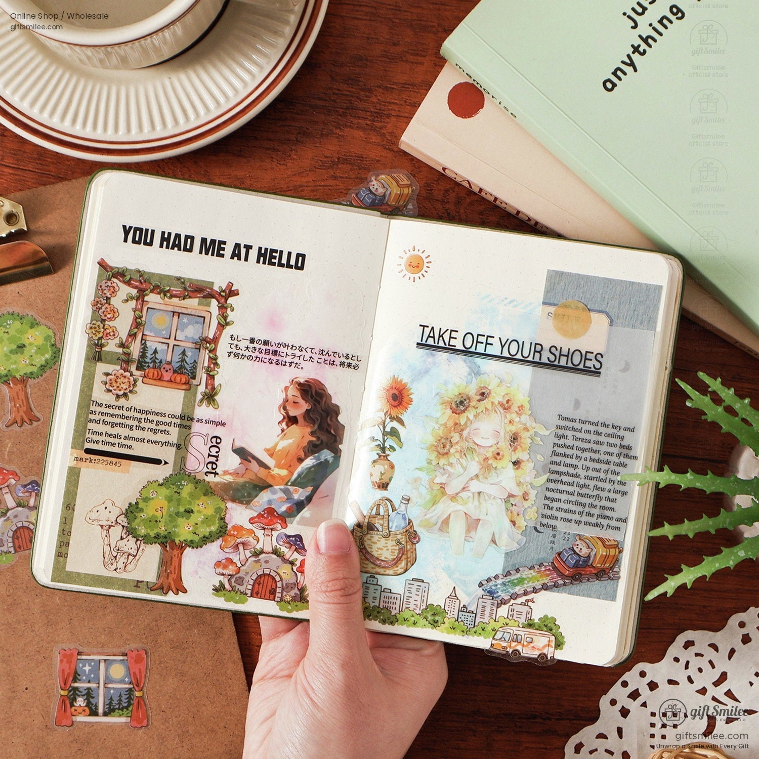 Die‑Cut 6-Themes Decorative Stickers | KS-SA-4384