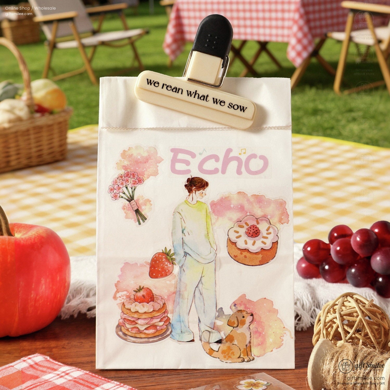 Die‑Cut 6-Themes Decorative Stickers | KS-SA-4384