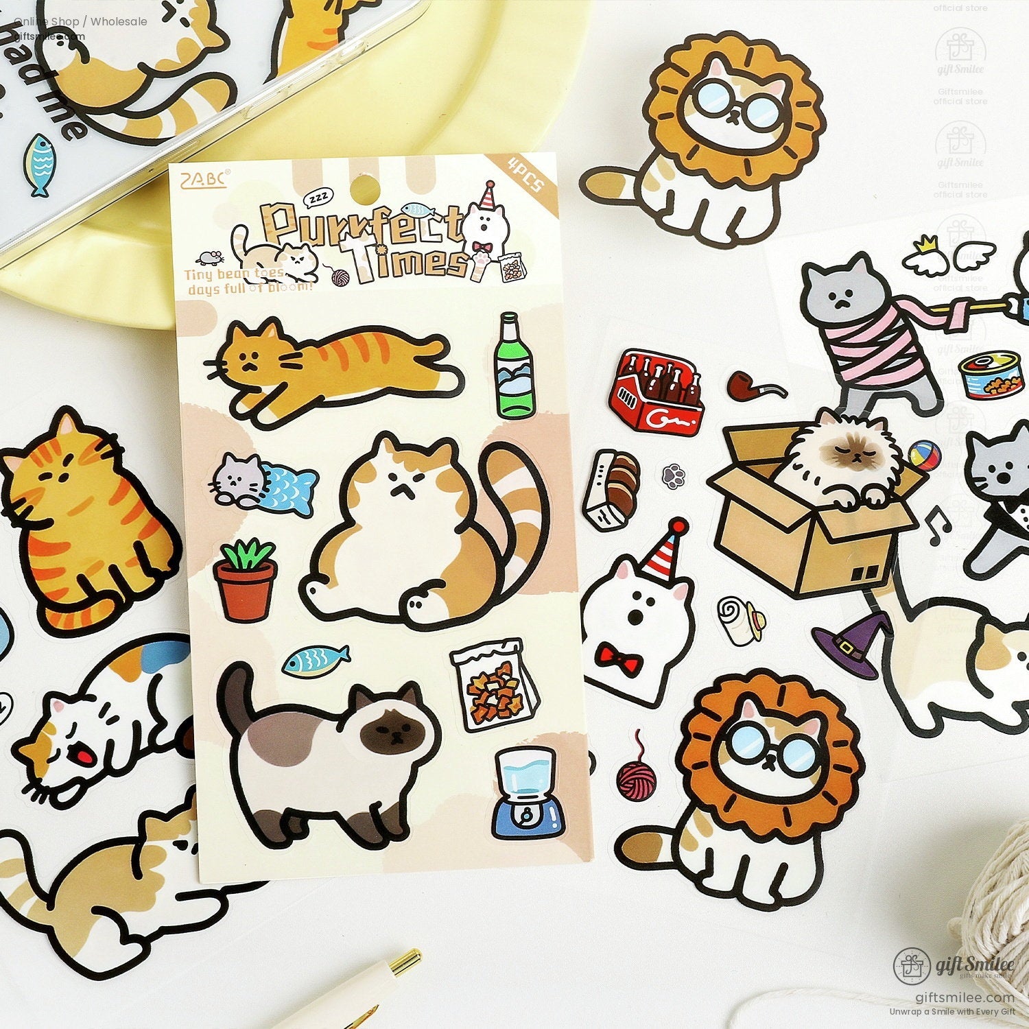 Large Cartoon Assortment Sticker Sheets | KS-SA-4386