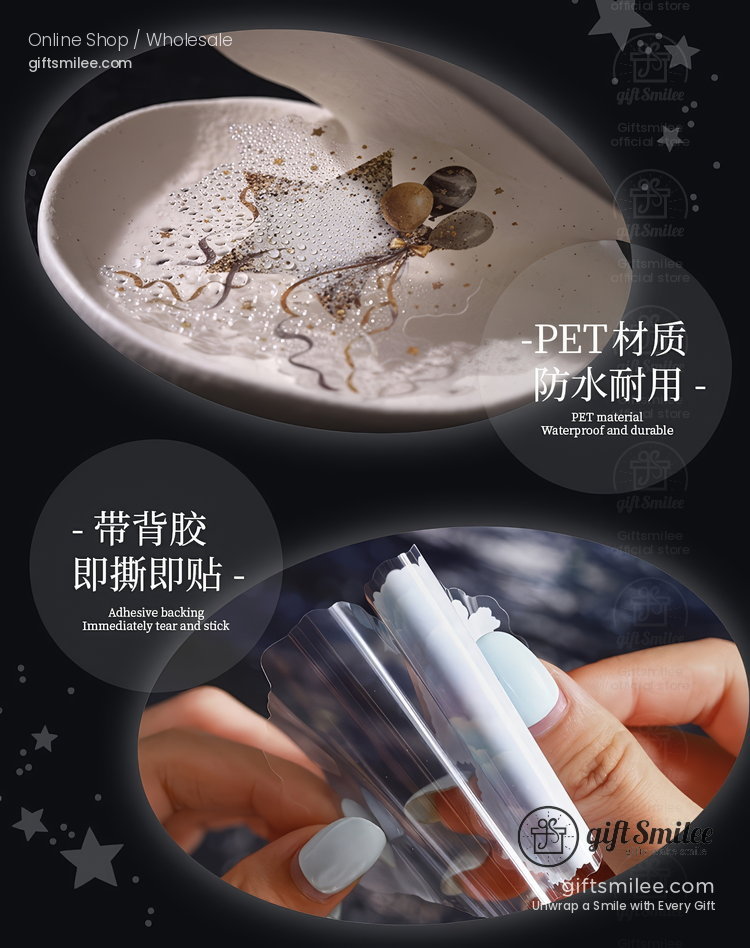 Clouds And Stars Sticker Pack | KS-SA-4440