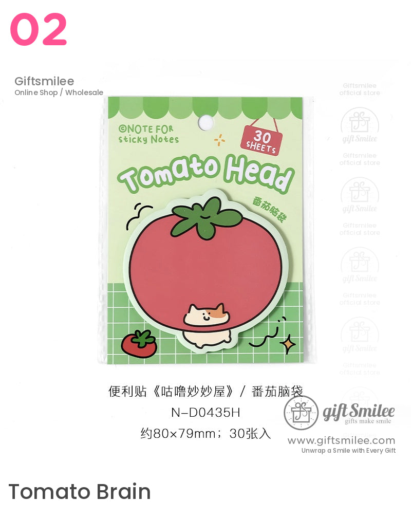 趣味動物性食品便利貼 | KS-SN-017