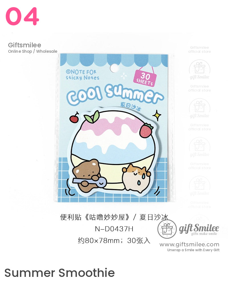 趣味動物性食品便利貼 | KS-SN-017