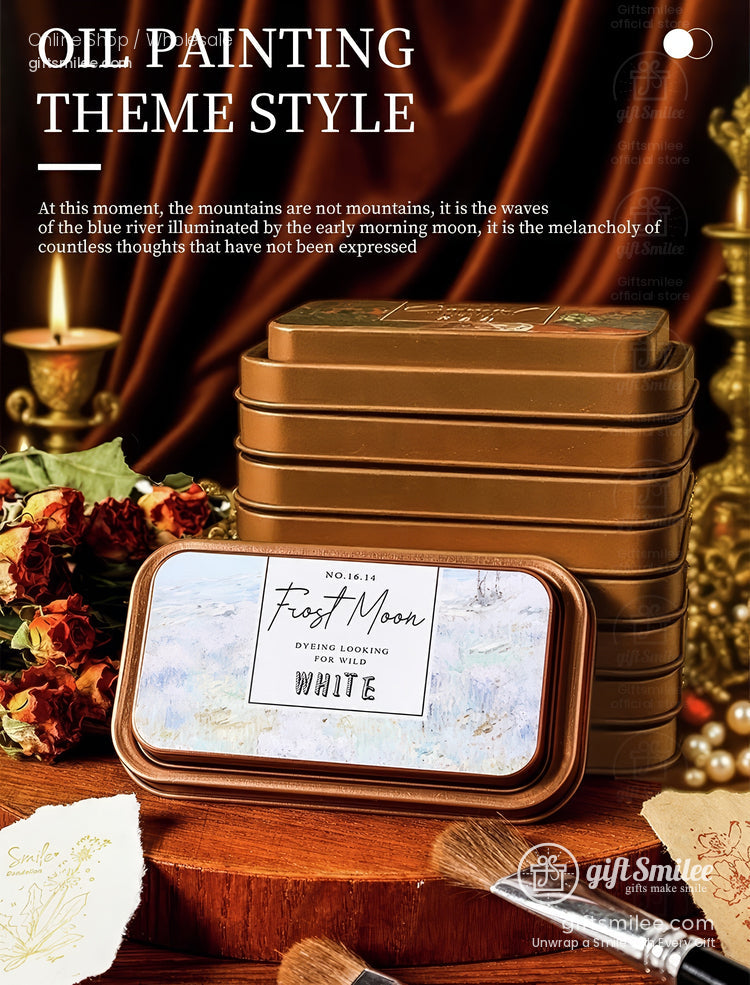 Oil Based Quick-Dry Rich Pigment Metal Tin Stamp Ink Pad | KS-SP-020