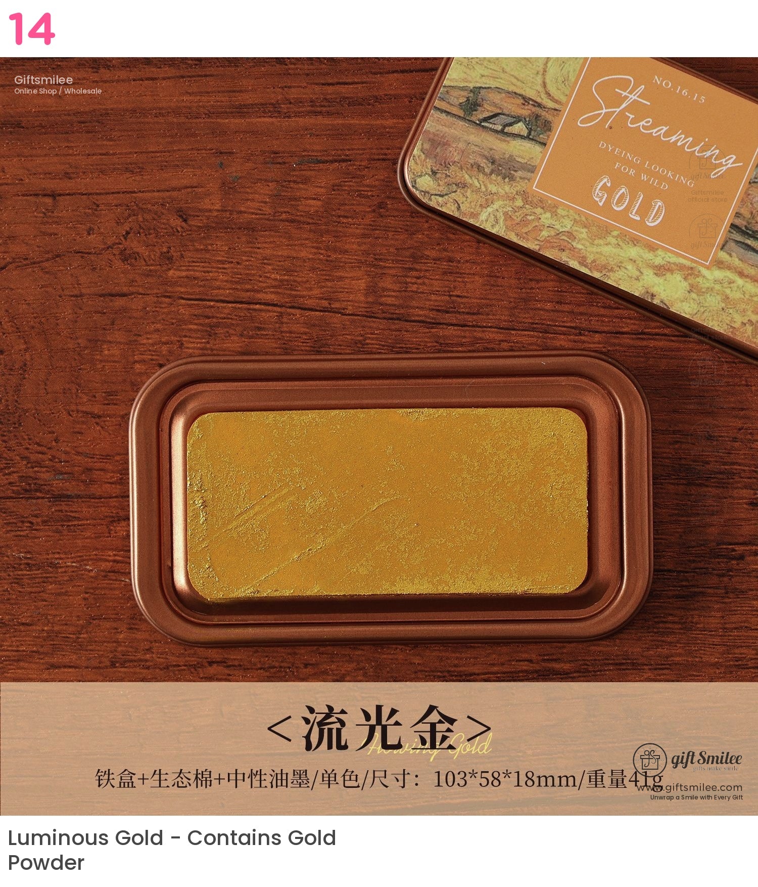 Oil Based Quick-Dry Rich Pigment Metal Tin Stamp Ink Pad | KS-SP-020