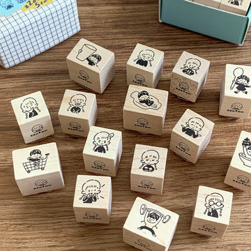 Expressions Wooden Rubber Stamps | KS-WS-344