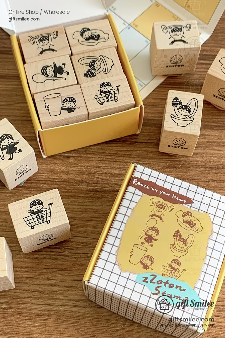 Expressions Wooden Rubber Stamps | KS-WS-344