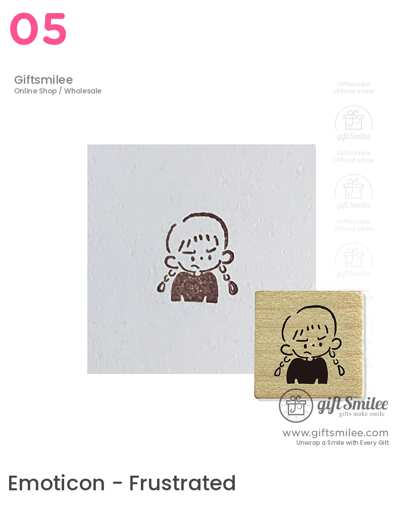 Expressions Wooden Rubber Stamps | KS-WS-344