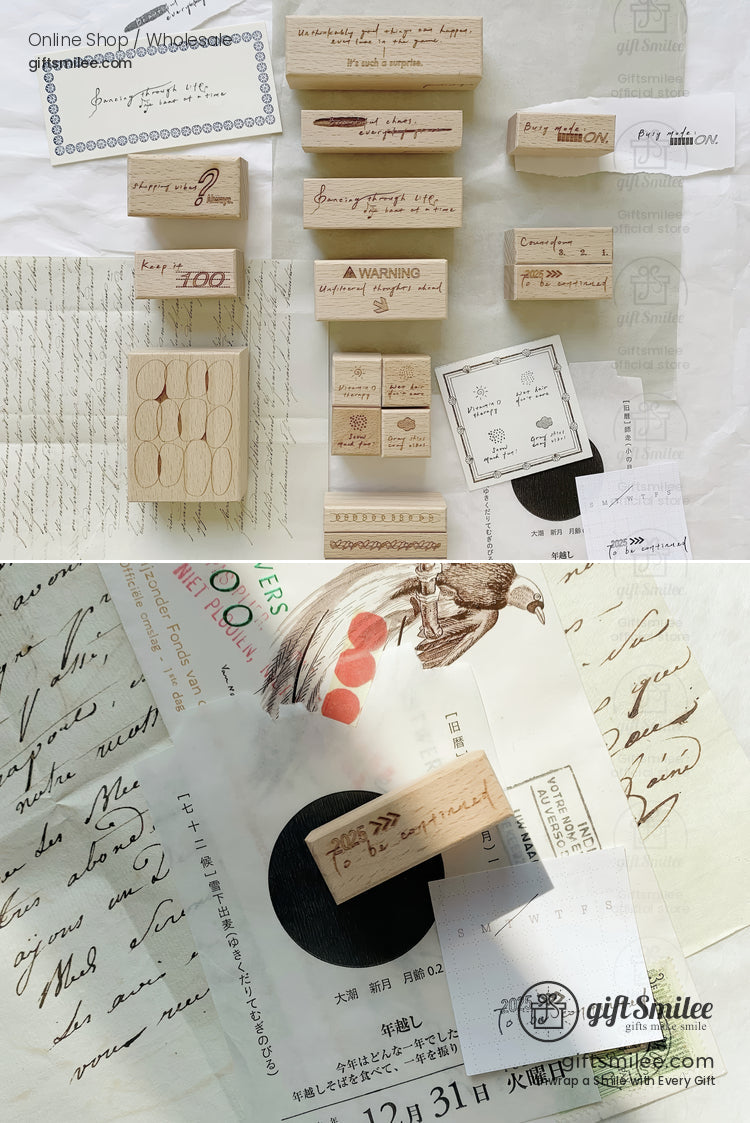 Beautiful Disorder Rubber Stamp Set | KS-WS-348