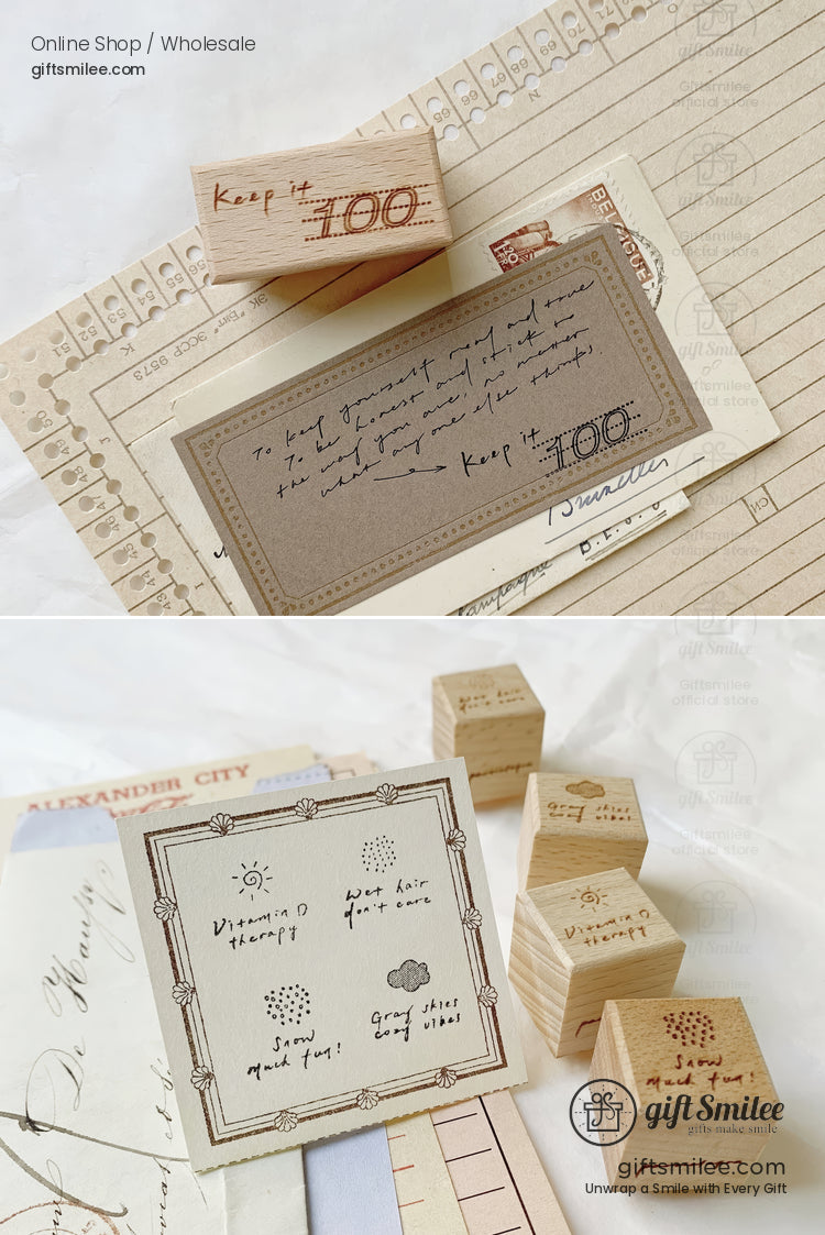 Beautiful Disorder Rubber Stamp Set | KS-WS-348