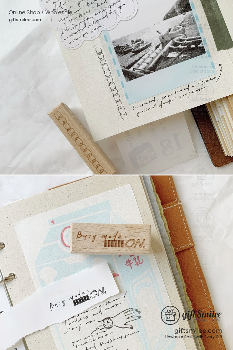 Beautiful Disorder Rubber Stamp Set | KS-WS-348