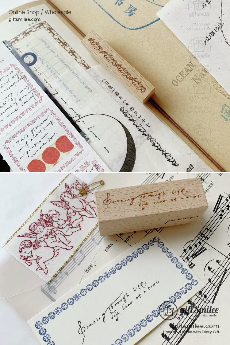 Beautiful Disorder Rubber Stamp Set | KS-WS-348