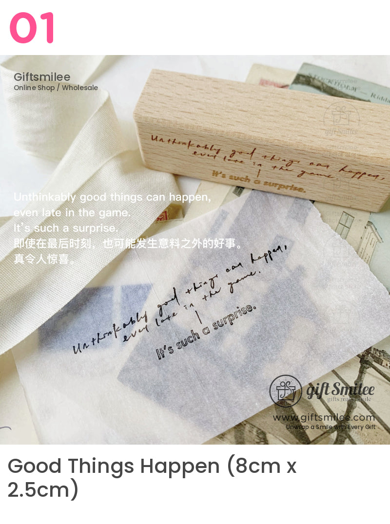Beautiful Disorder Rubber Stamp Set | KS-WS-348