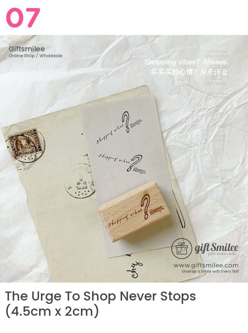 Beautiful Disorder Rubber Stamp Set | KS-WS-348