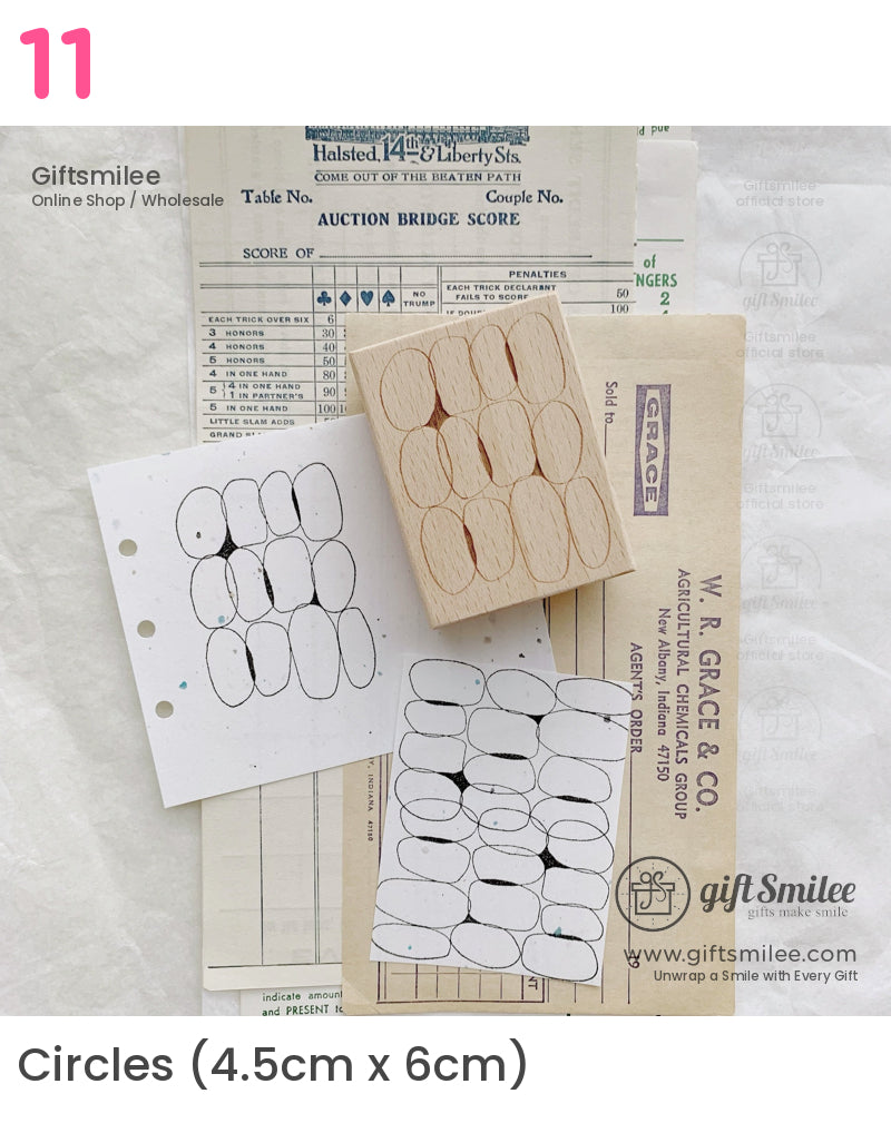 Beautiful Disorder Rubber Stamp Set | KS-WS-348