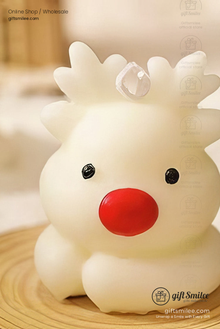 Christmas Practical Deer Scented Candle Set Gift Box Scented Candle Gift Set | KS-WX-021