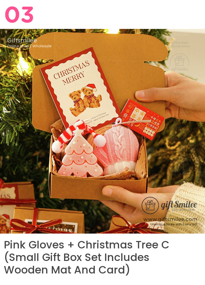 Christmas Practical Deer Scented Candle Set Gift Box Scented Candle Gift Set | KS-WX-021