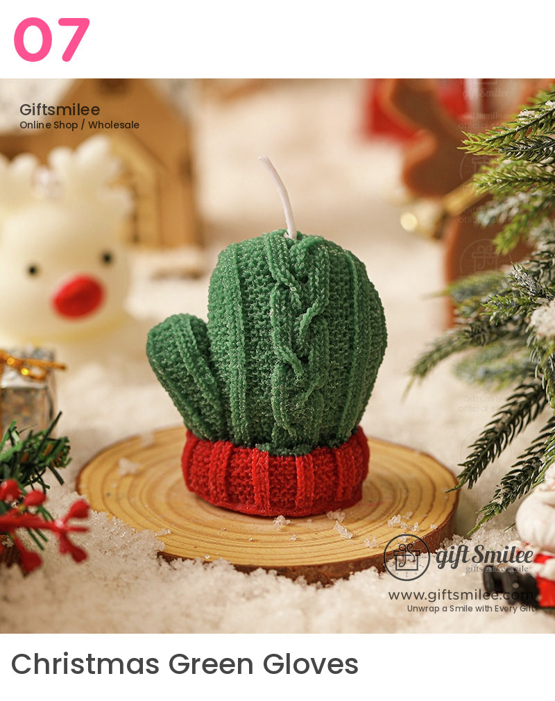 Christmas Practical Deer Scented Candle Set Gift Box Scented Candle Gift Set | KS-WX-021