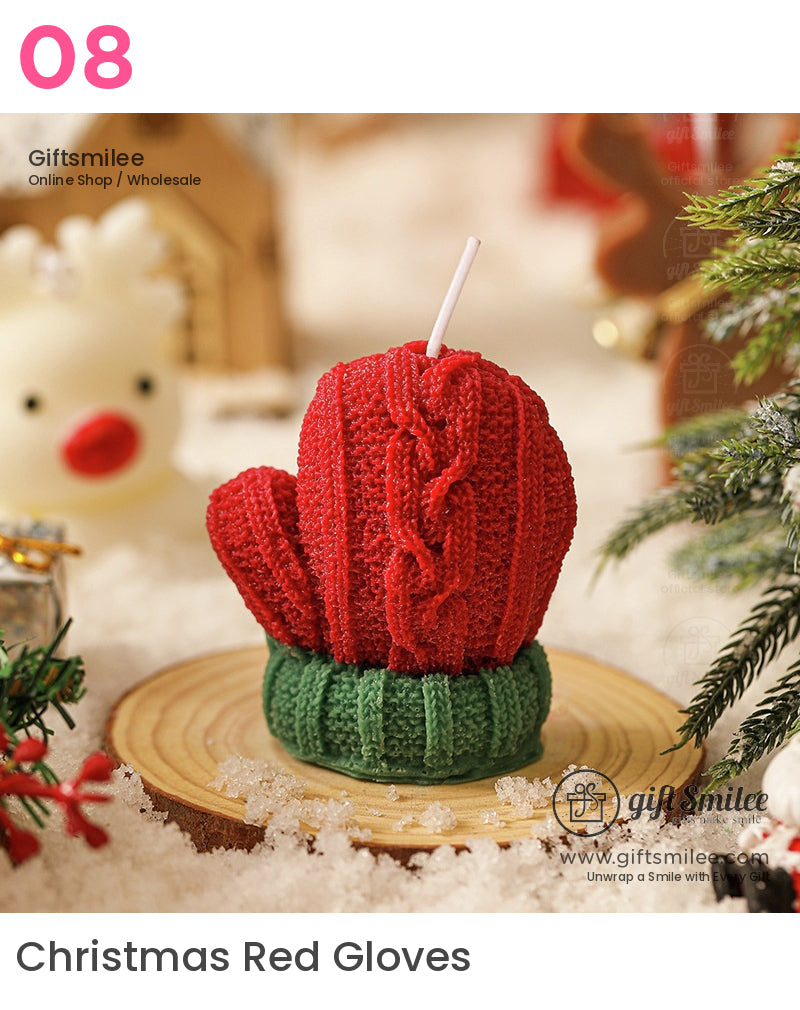 Christmas Practical Deer Scented Candle Set Gift Box Scented Candle Gift Set | KS-WX-021