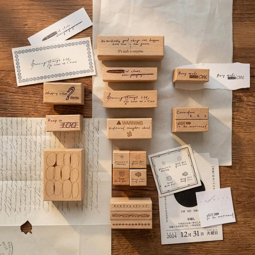 Beautiful Disorder Rubber Stamp Set | KS-WS-348